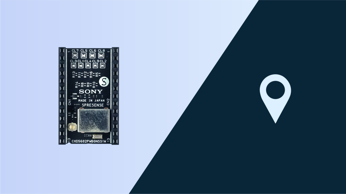 Spresense gnss board illustration