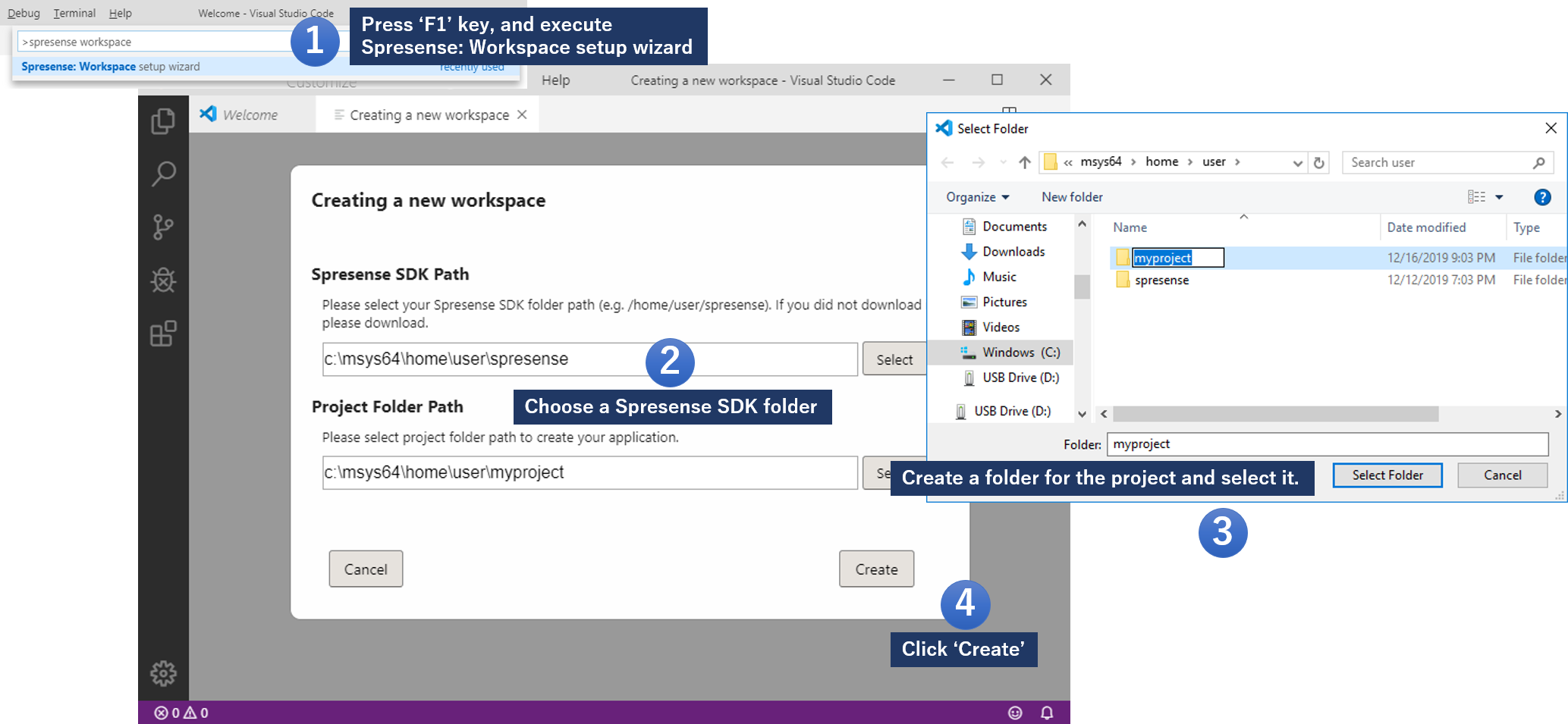 vscode wizard create workspace overview en